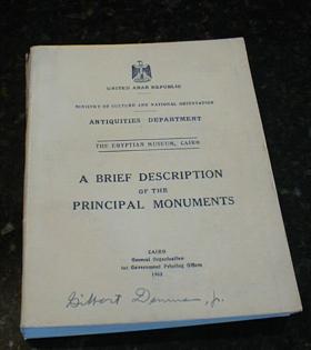 Image for A Brief Description of the Principal Monuments UAR