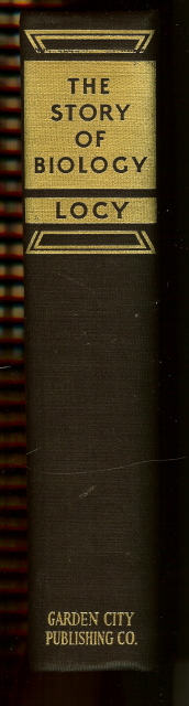 Image for The Story of Biology Locy 1925 First Edition