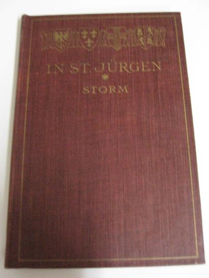 Image for In St Jurgen Storm 1904 German Language Study