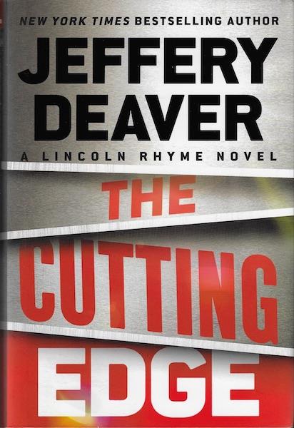 The Cutting Edge (A Lincoln Rhyme Novel) SIGNED Image for The Cutting Edge (A Lincoln Rhyme Novel) SIGNED