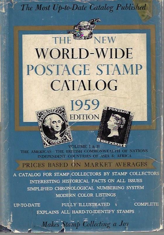 Image for The New World-Wide Postage Stamp Catalog 1958 (Volume 1 & 2 Combined, & Volue 3)