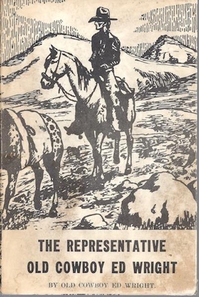 Image for Representative Old Cowboy Ed Wright Signed Pardners