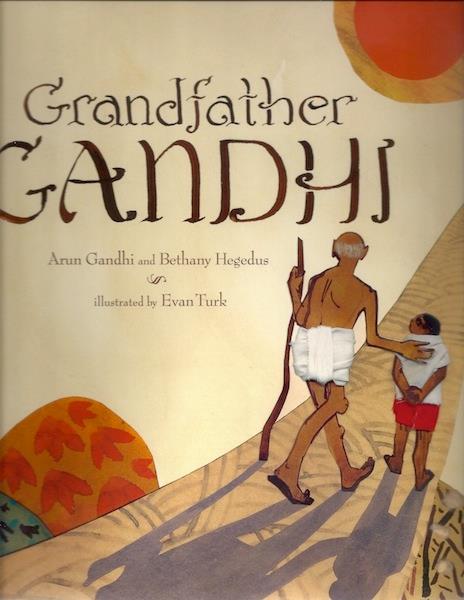 Image for Grandfather Gandhi TRIPLE SIGNED
